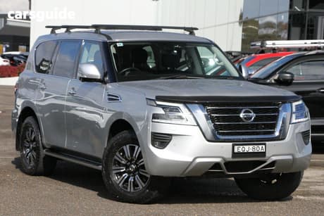 Silver 2021 Nissan Patrol Wagon Ti (4X4)