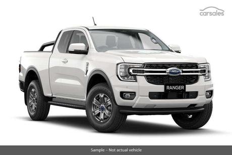 White 2026 Ford Ranger Super Cab Utility Xlt 2.0 (4X4)
