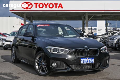 Black 2016 BMW 125I Hatchback M Sport