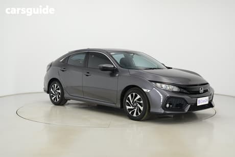 Silver 2018 Honda Civic Hatchback Vti-S