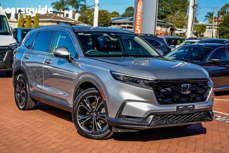Silver 2024 Honda CR-V Wagon Vti Lx (Awd) 5 Seats