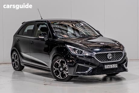 Black 2024 MG MG3 Hatchback Excite (With Navigation)