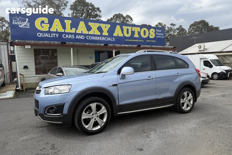 Blue 2015 Holden Captiva Wagon 7 Ltz (4X4)
