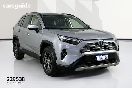 Silver 2023 Toyota RAV4 Wagon Gxl (2Wd) Hybrid