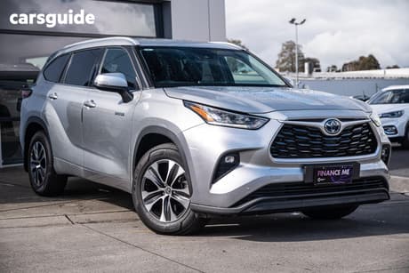 Silver 2022 Toyota Kluger Wagon Gxl Hybrid Awd