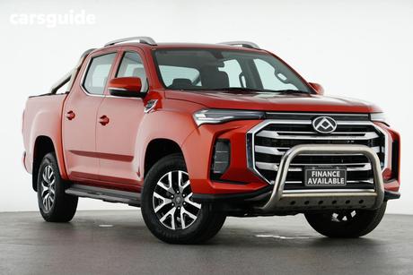 Orange 2022 LDV T60 Double Cab Utility Max Pro (4X4)