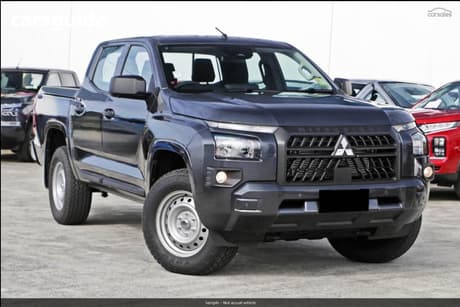 Grey 2026 Mitsubishi Triton Cab Chassis Glx (4X2)