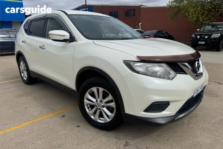 White 2016 Nissan X-Trail Wagon St (Fwd)