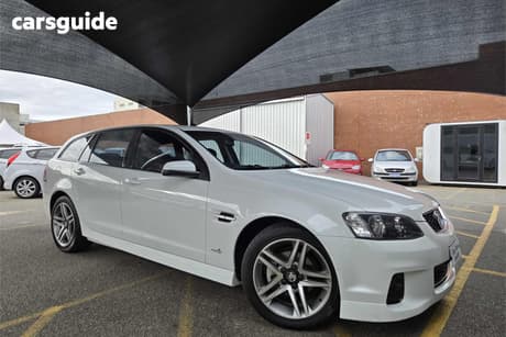 White 2012 Holden Commodore Sportswagon Sv6
