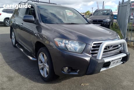 Grey 2008 Toyota Kluger Wagon Grande (Fwd)