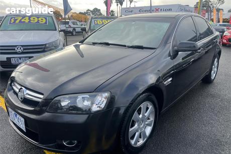 Black 2007 Holden Commodore Sedan Berlina