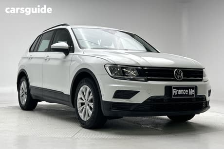 White 2017 Volkswagen Tiguan Wagon 110 Tsi Trendline