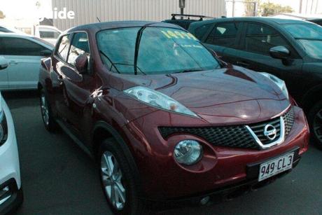 Red 2014 Nissan Juke Wagon Ti-S (Awd)