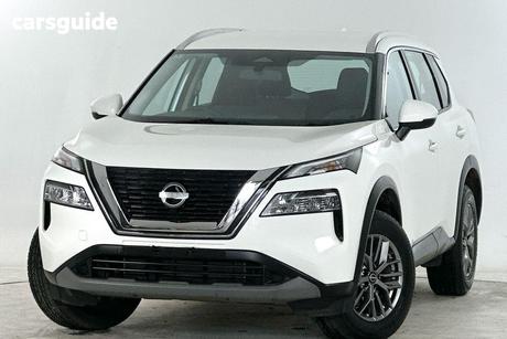 White 2024 Nissan X-Trail Wagon St (4Wd) 7 Seat