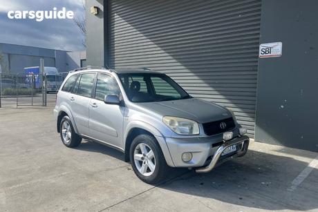 Silver 2004 Toyota RAV4 Wagon Cruiser (4X4)