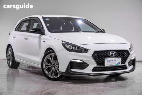 White 2022 Hyundai I30 Hatchback N Line