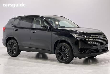 Black 2026 GWM Haval H6 Wagon Ultra Hybrid (Awd)