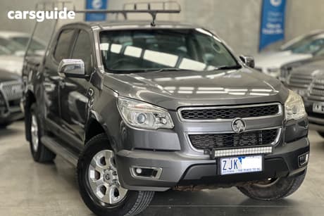 Grey 2012 Holden Colorado Crew Cab Pickup Ltz (4X4)