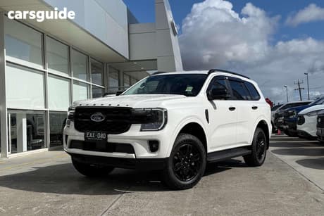 White 2025 Ford Everest Wagon Black Edition (4Wd)