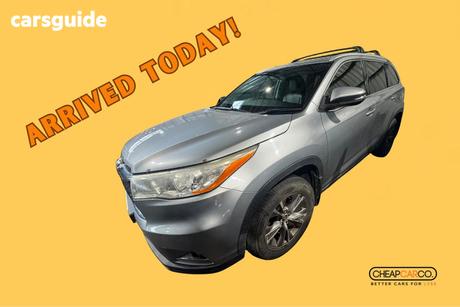 Silver 2015 Toyota Kluger Wagon Gxl (4X4)