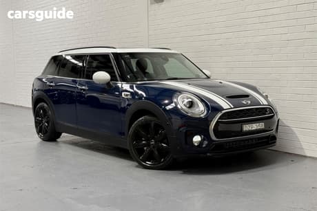 Blue 2018 Mini Clubman Wagon Cooper S