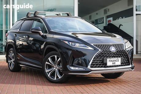 Black 2020 Lexus RX450HL Wagon Luxury + Ep Hybrid