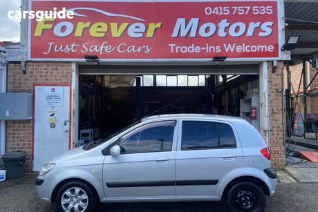 Silver 2011 Hyundai Getz Hatchback Sx