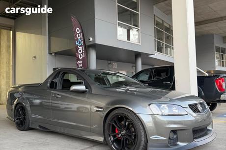 Grey 2012 Holden Commodore Ute Tray SV6 VE II MY12