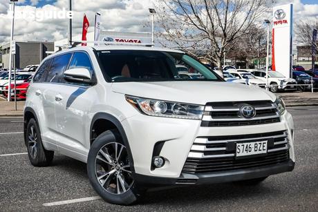 White 2018 Toyota Kluger Wagon Gx (4X2)