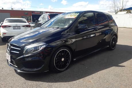 Black 2017 Mercedes-Benz B200 Hatchback