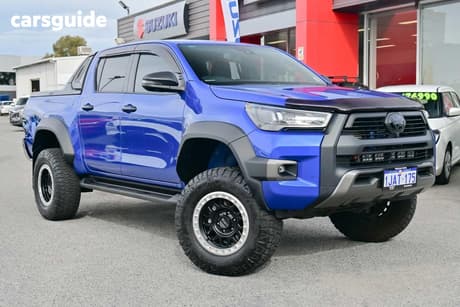 Blue 2022 Toyota Hilux Double Cab Pick Up Rogue (4X4)