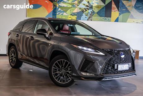 Grey 2022 Lexus RX450H Wagon F Sport Hybrid