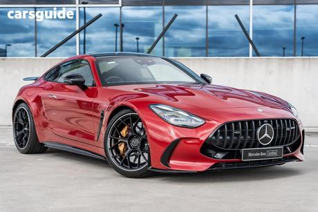Red 2025 Mercedes-Benz GT Coupe 63 4WD