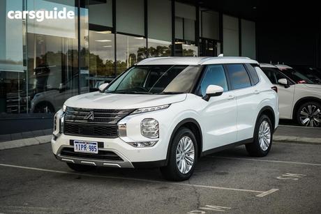 White 2025 Mitsubishi Outlander Wagon Ls 7 Seat (2Wd)