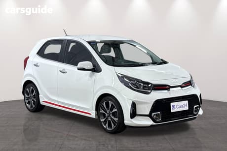 White 2023 Kia Picanto Hatchback Gt-Line (Pe)