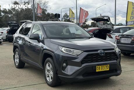 Grey 2020 Toyota RAV4 Wagon Gx (Awd) Hybrid