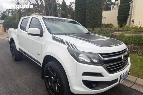 White 2017 Holden Colorado Crew Cab Pickup Ls (4X4)