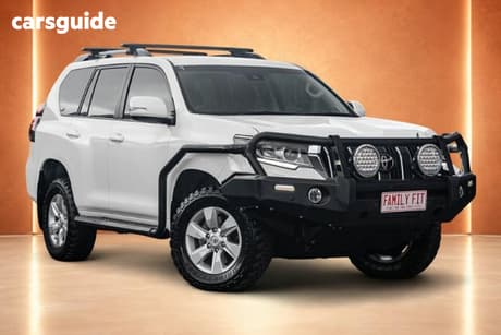 White 2021 Toyota Landcruiser Prado Wagon Gxl