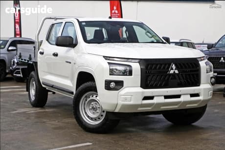 White 2026 Mitsubishi Triton Cab Chassis Glx (4X2)