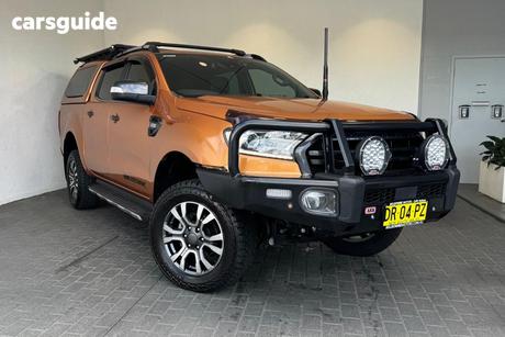 Orange 2019 Ford Ranger Double Cab Pick Up Wildtrak 3.2 (4X4)