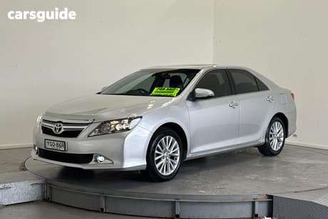 Silver 2017 Toyota Aurion Sedan Presara