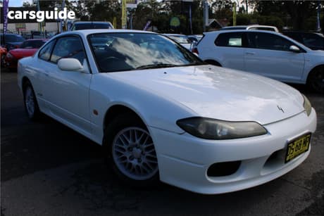 White 1999 Nissan Silvia Coupe Autech