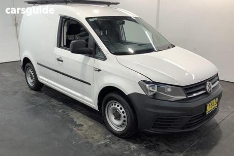 White 2019 Volkswagen Caddy Van Swb Tdi250