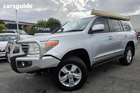 Silver 2012 Toyota Landcruiser Wagon Sahara (4X4)