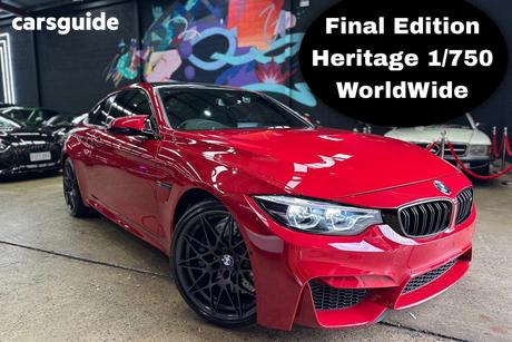 Red 2020 BMW M4 Coupe Competition
