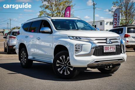 White 2022 Mitsubishi Pajero Sport Wagon Gls (2Wd) 7 Seat