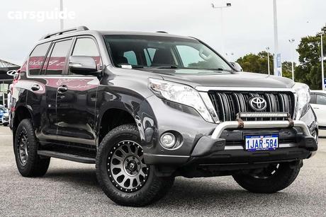 Grey 2016 Toyota Landcruiser Prado Wagon Gxl (4X4)