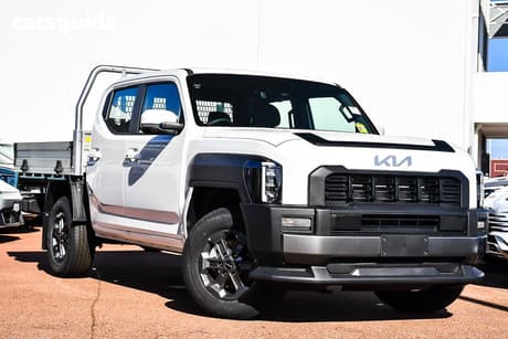 White 2025 Kia Tasman Double Cab Pick Up Sx (4X4) (Std) Body Fender