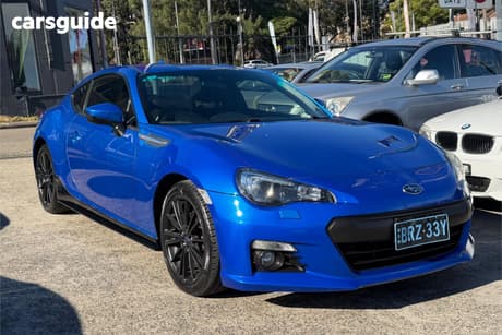 Blue 2013 Subaru BRZ Coupe