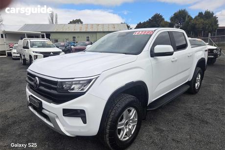 White 2023 Volkswagen Amarok Dual Cab Utility Life Tdi500 4Motion